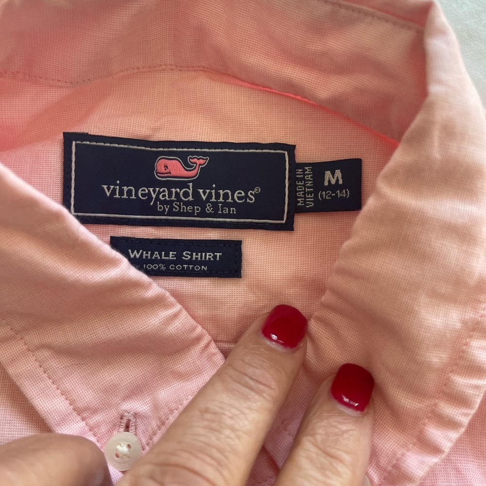 Boys vineyard vines shirt